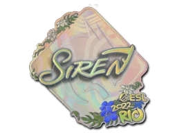 印花 | S1ren（全息）| 2022年里约热内卢锦标赛