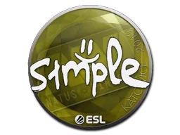 Aufkleber | s1mple | Kattowitz 2019