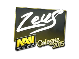 Pegatina | Zeus | Colonia 2015