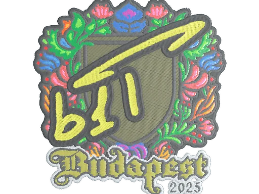 Adesivo | b1t (Bordado) | Budapeste 2025