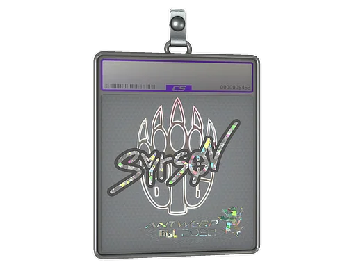 Placa de Adesivo | syrsoN (Purpurinado) | Antuérpia 2022