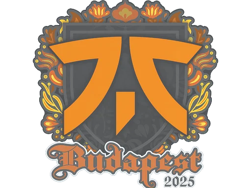 Klistermärke | fnatic | Budapest 2025