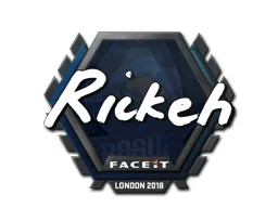 Aufkleber | Rickeh | London 2018