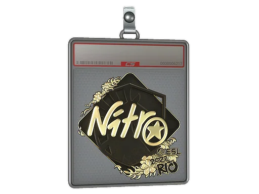 Sticker Slab | nitr0 (Gold) | Rio 2022