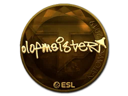 印花 | olofmeister（金色）| 2019年卡托维兹锦标赛
