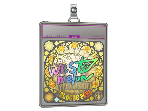 Klistermärkesfodral | westmelon (holo, rankad) | Cologne 2026