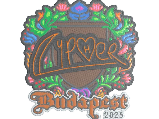 印花 | Cypher（刺绣）| 2025年布达佩斯锦标赛