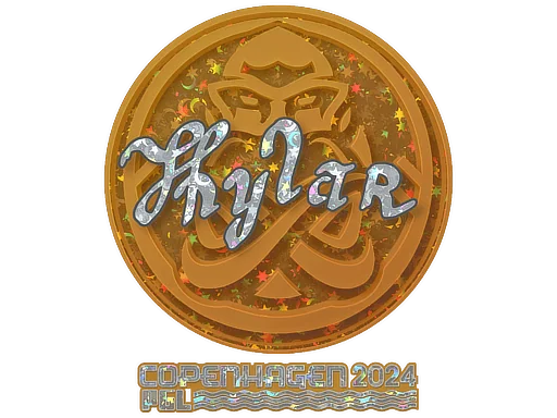 Aufkleber | Kylar (Glitzer) | Kopenhagen 2024