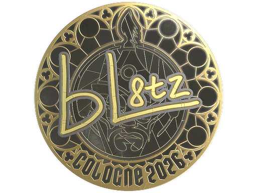 Aufkleber | bLitz (Gold) | Köln 2026