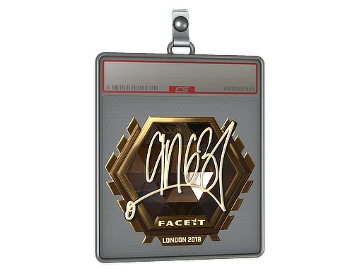 Aufkleberhülle | ANGE1 (Gold) | London 2018