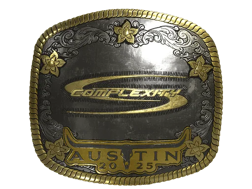 Pegatina | Complexity Gaming (dorada) | Austin 2025