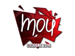 Klistermärke | mou (Foil) | Cologne 2016