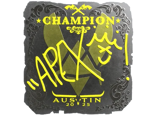 Adesivo | apEX (Brilhante) | Campeões do Austin 2025