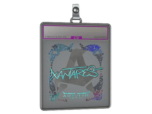 Placa de Adesivo | XANTARES (Holográfico) | Austin 2025