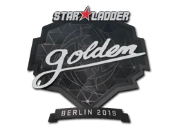 Aufkleber | Golden | Berlin 2019