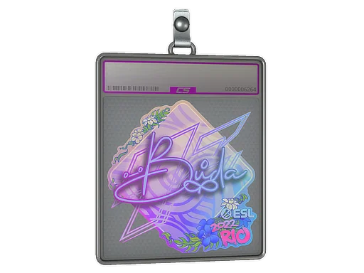 Sticker Slab | BUDA (Holo) | Rio 2022