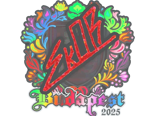 印花 | sk0R（全息）| 2025年布达佩斯锦标赛