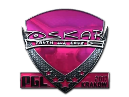 Klistermärke | oskar (Foil) | Krakow 2017