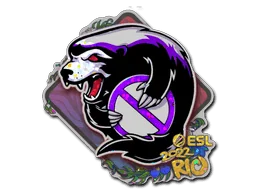 Pegatina | Outsiders (purpurina) | Río 2022
