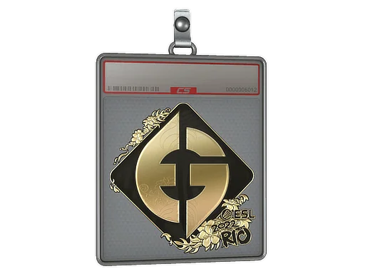 Sticker Slab | Evil Geniuses (Gold) | Rio 2022