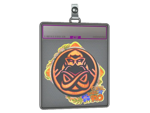 Sticker Slab | ENCE (Holo) | Rio 2022