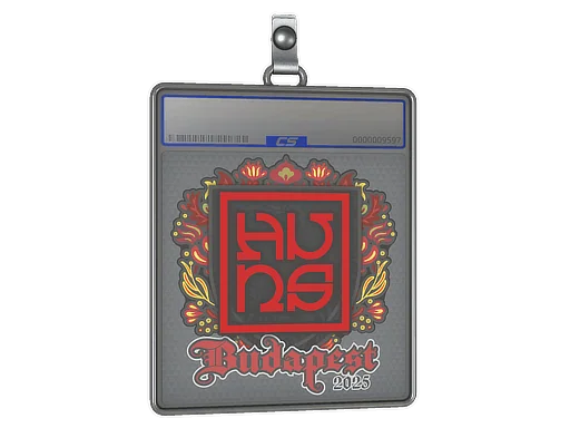 Placa de Adesivo | The Huns | Budapeste 2025