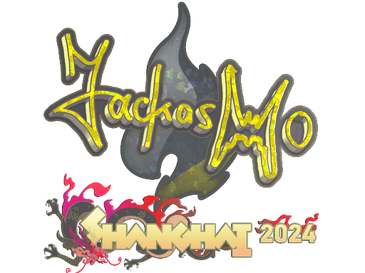 Aufkleber | jackasmo (Glitzer) | Shanghai 2024