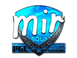 Klistermärke | mir (Foil) | Krakow 2017