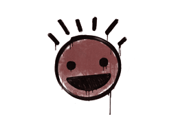Sealed Graffiti | Still Happy (Brick Red)