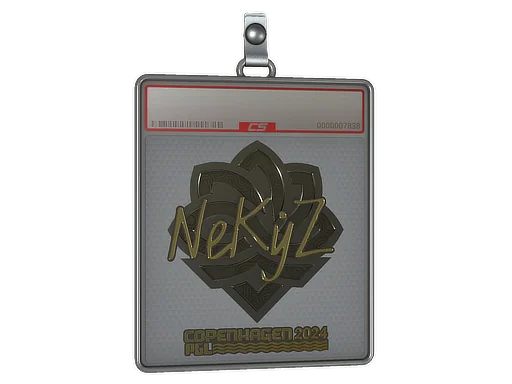 Aufkleberhülle | NEKiZ (Gold) | Kopenhagen 2024