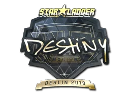 印花 | DeStiNy（金色）| 2019年柏林锦标赛