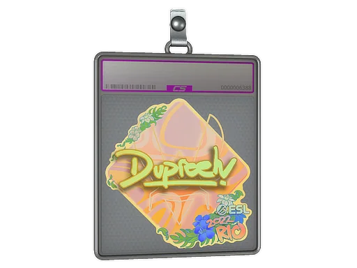 Placa de pegatinas | dupreeh (holográfica) | Río 2022