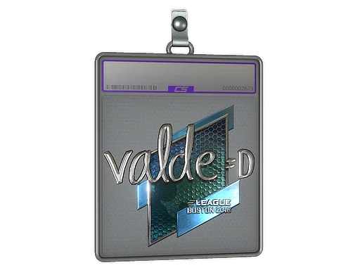 Klistermärkesfodral | v4lde (Foil) | Boston 2018