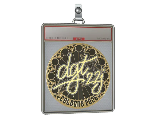 Aufkleberhülle | dgt (Gold) | Köln 2026