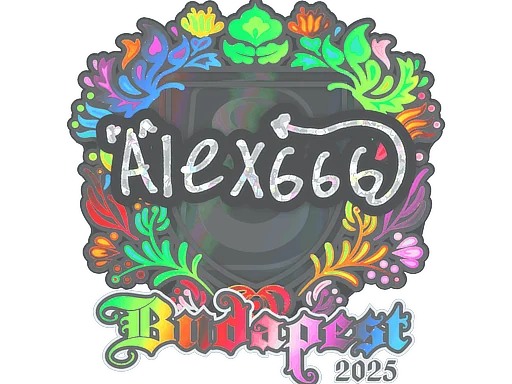 印花 | alex666（全息）| 2025年布达佩斯锦标赛