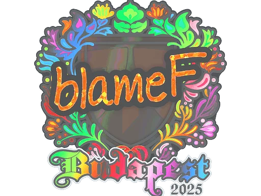印花 | blameF（全息）| 2025年布达佩斯锦标赛