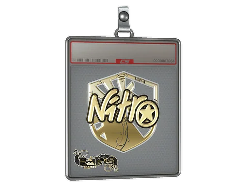 印花板 | nitr0（金色）| 2023年巴黎锦标赛