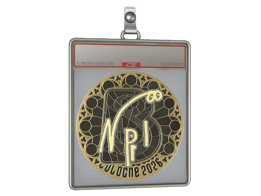 Aufkleberhülle | npl (Gold) | Köln 2026