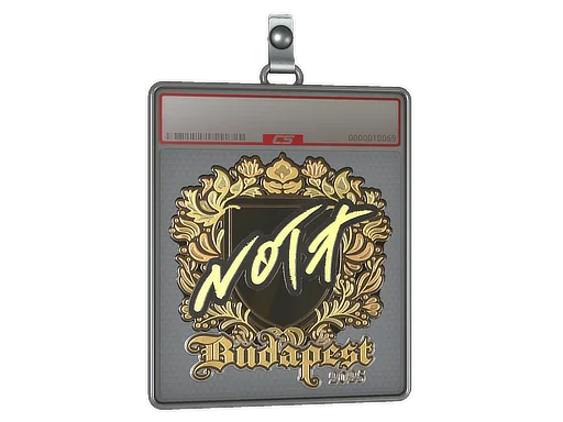 Sticker Slab | nota (Gold) | Budapest 2025