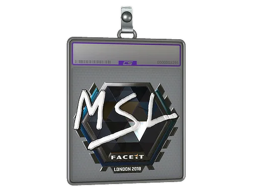 Klistermärkesfodral | MSL (Foil) | London 2018