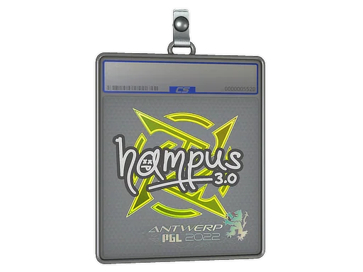 Placa de pegatinas | hampus | Amberes 2022