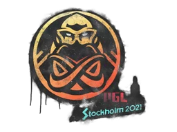 Zalakowane graffiti | ENCE | Sztokholm 2021