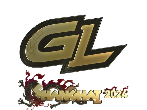 Klistermärke | GamerLegion (guld) | Shanghai 2024