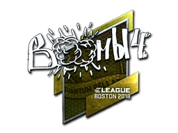 Klistermärke | Boombl4 (Foil) | Boston 2018