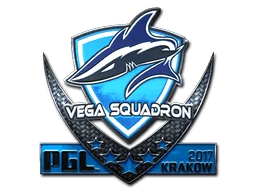 Klistermärke | Vega Squadron (Foil) | Krakow 2017