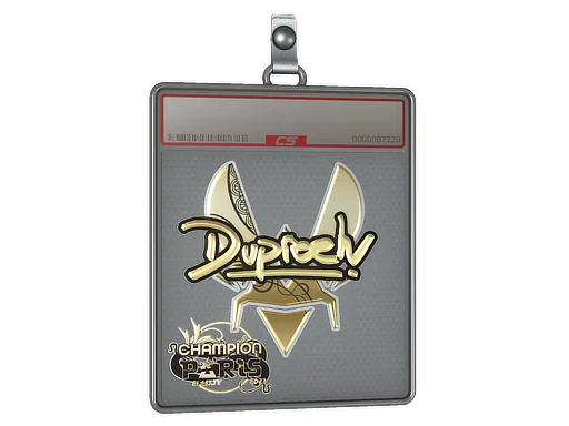 Aufkleberhülle | dupreeh (Gold, Meister) | Paris 2023