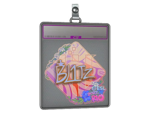 Sticker Slab | bLitz (Holo) | Rio 2022