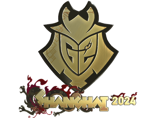 Aufkleber | G2 Esports (Gold) | Shanghai 2024