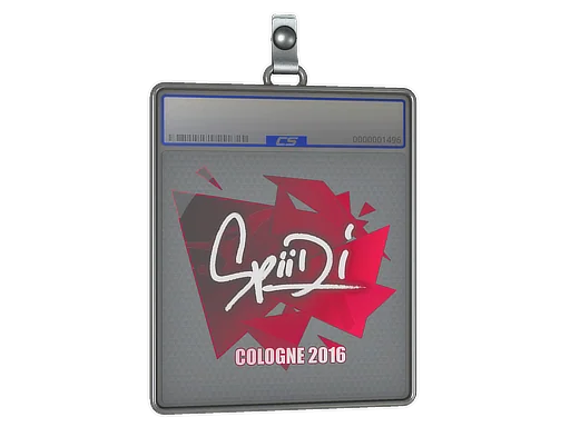 Placa de pegatinas | Spiidi | Colonia 2016