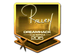 印花 | rallen（金色）| 2015年卢日-纳波卡锦标赛